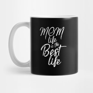 Mom Life is the Best Life Letter Print Women Funny Graphic Mothers Day Mug